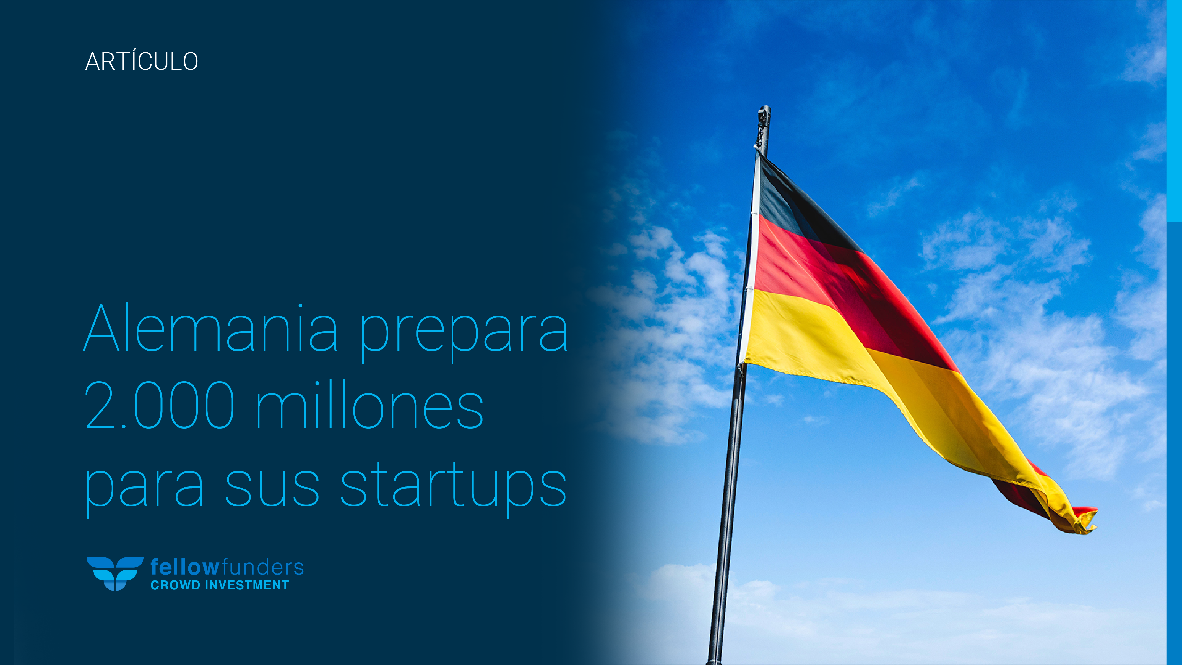 Alemania prepara 2.000 millones para ayudar a sus startups ante la crisis del coronavirus