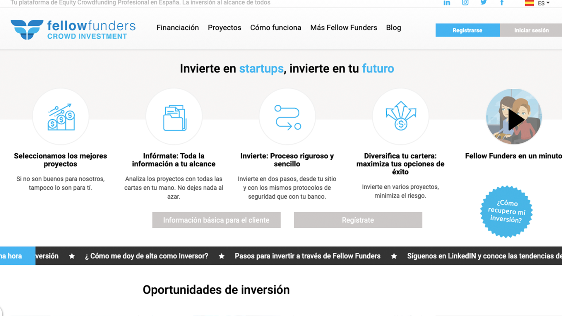 website de fellow funders