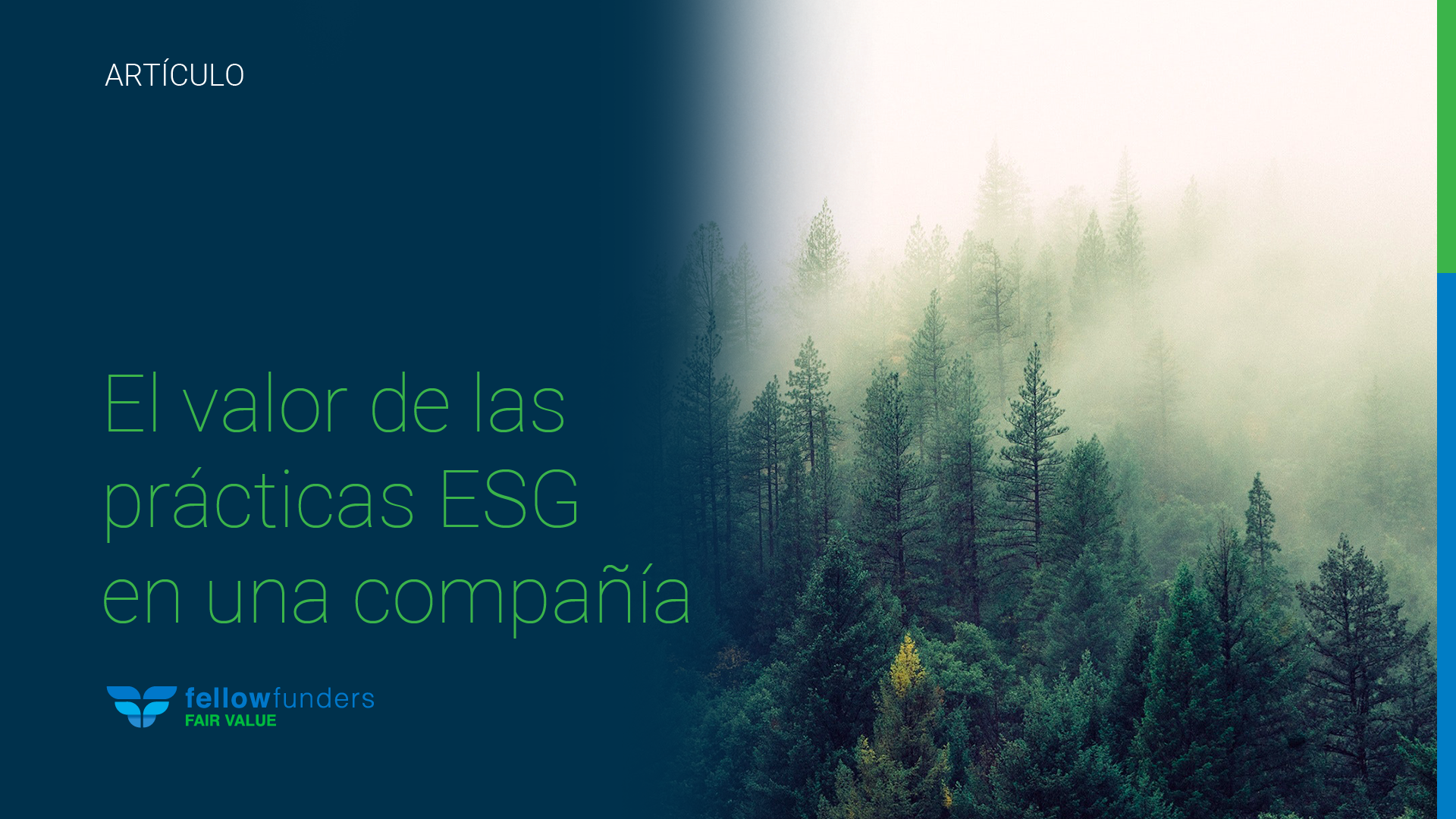 La mitad del valor de una compañía puede depender de sus prácticas ESG
