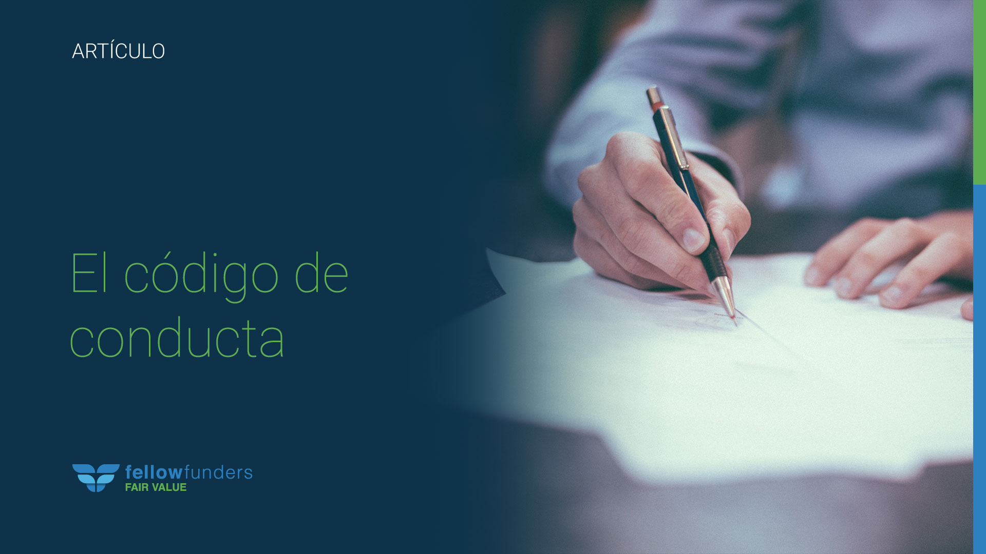 El código de conducta, allá donde no llega la ley