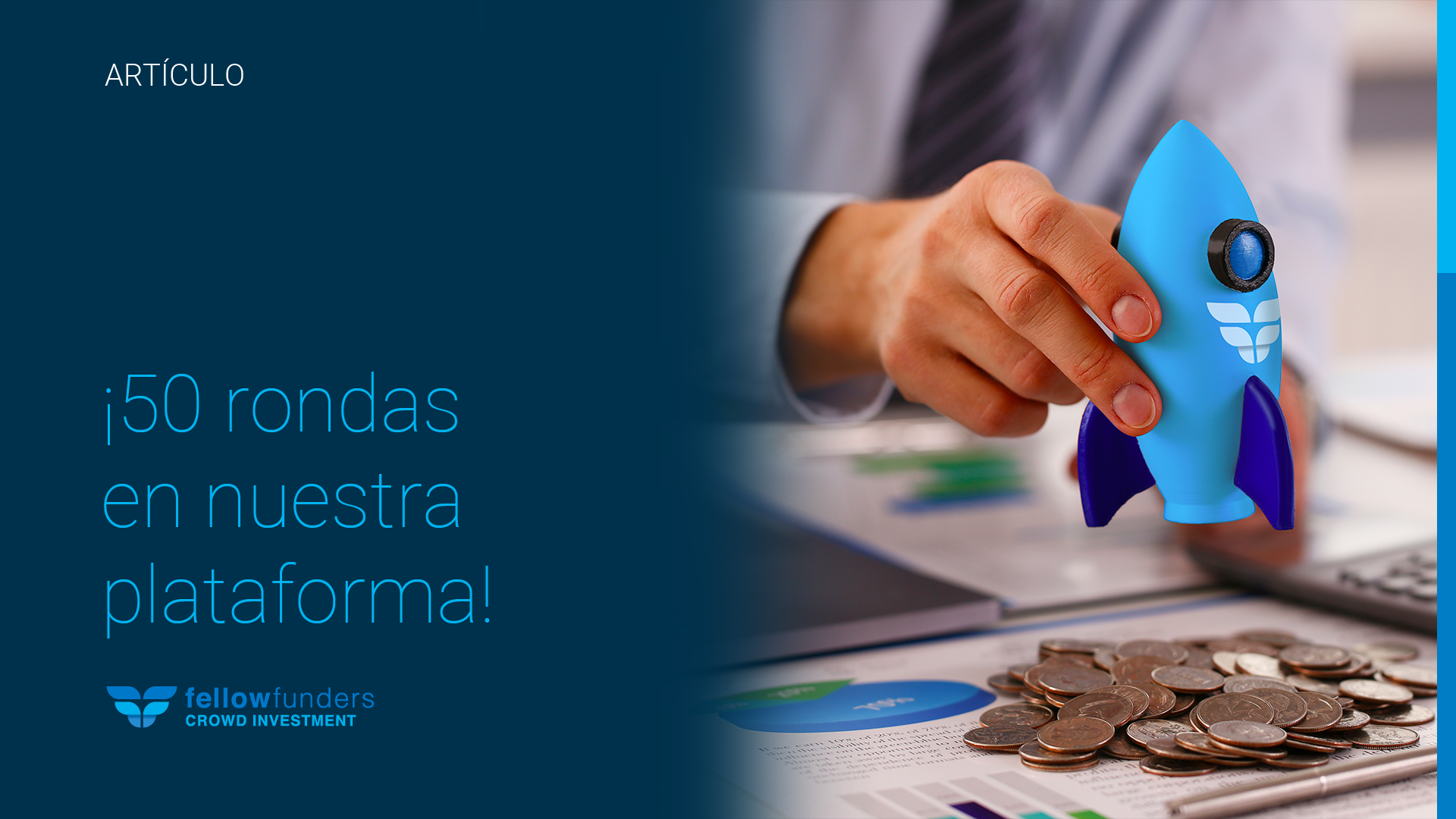 Fellow Funders y el Equity Crowdfunding, de bodas de oro: ¡50 rondas en nuestra plataforma!