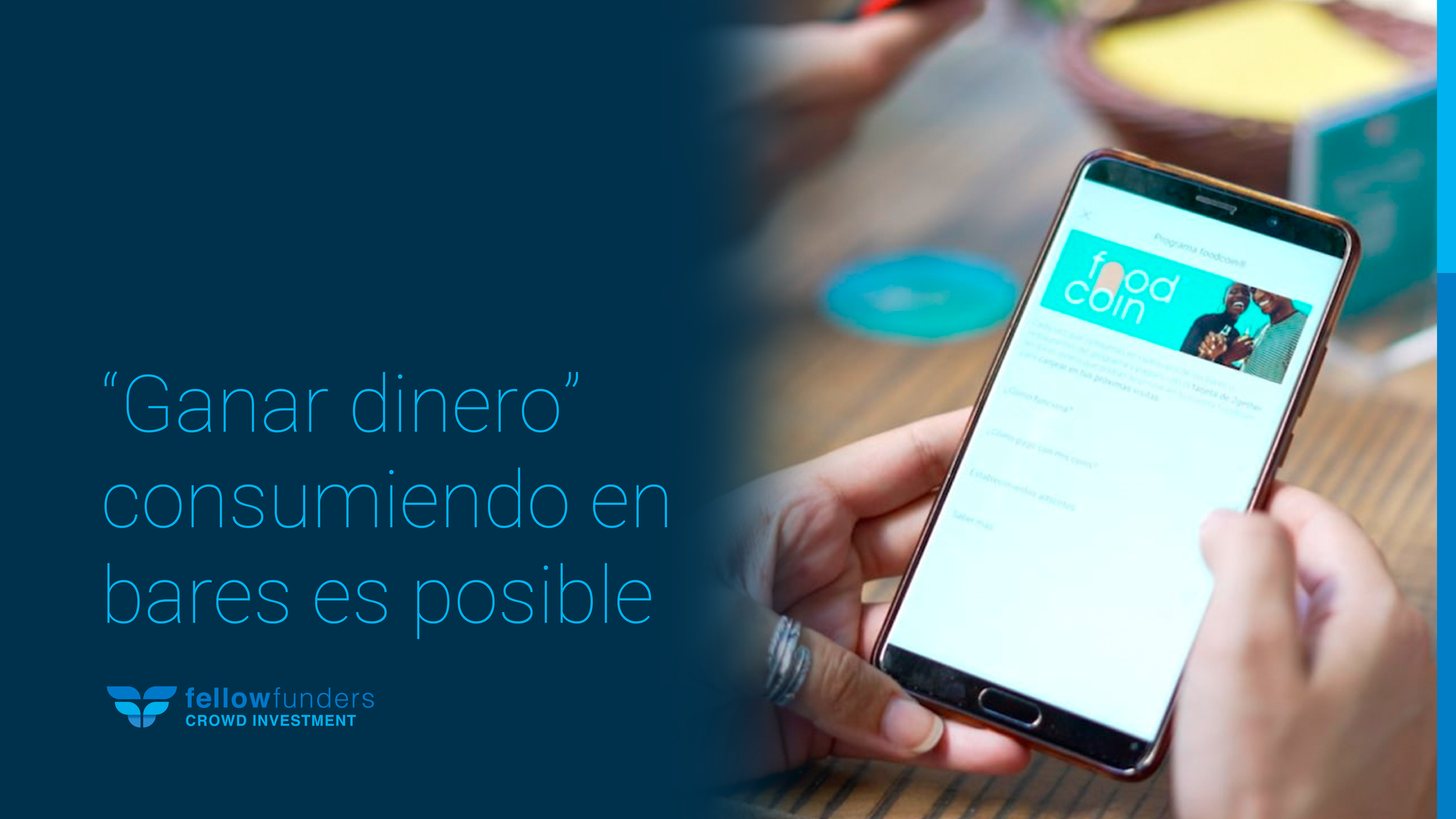 Foodcoin: “ganar dinero” consumiendo en bares es posible
