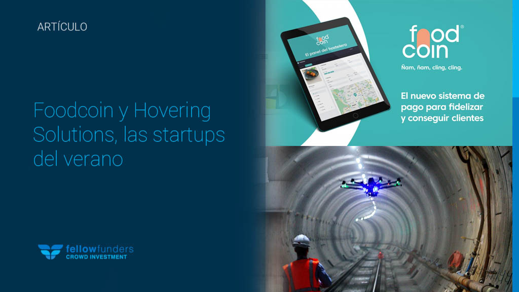 Foodcoin y Hovering Solutions, las startups del verano