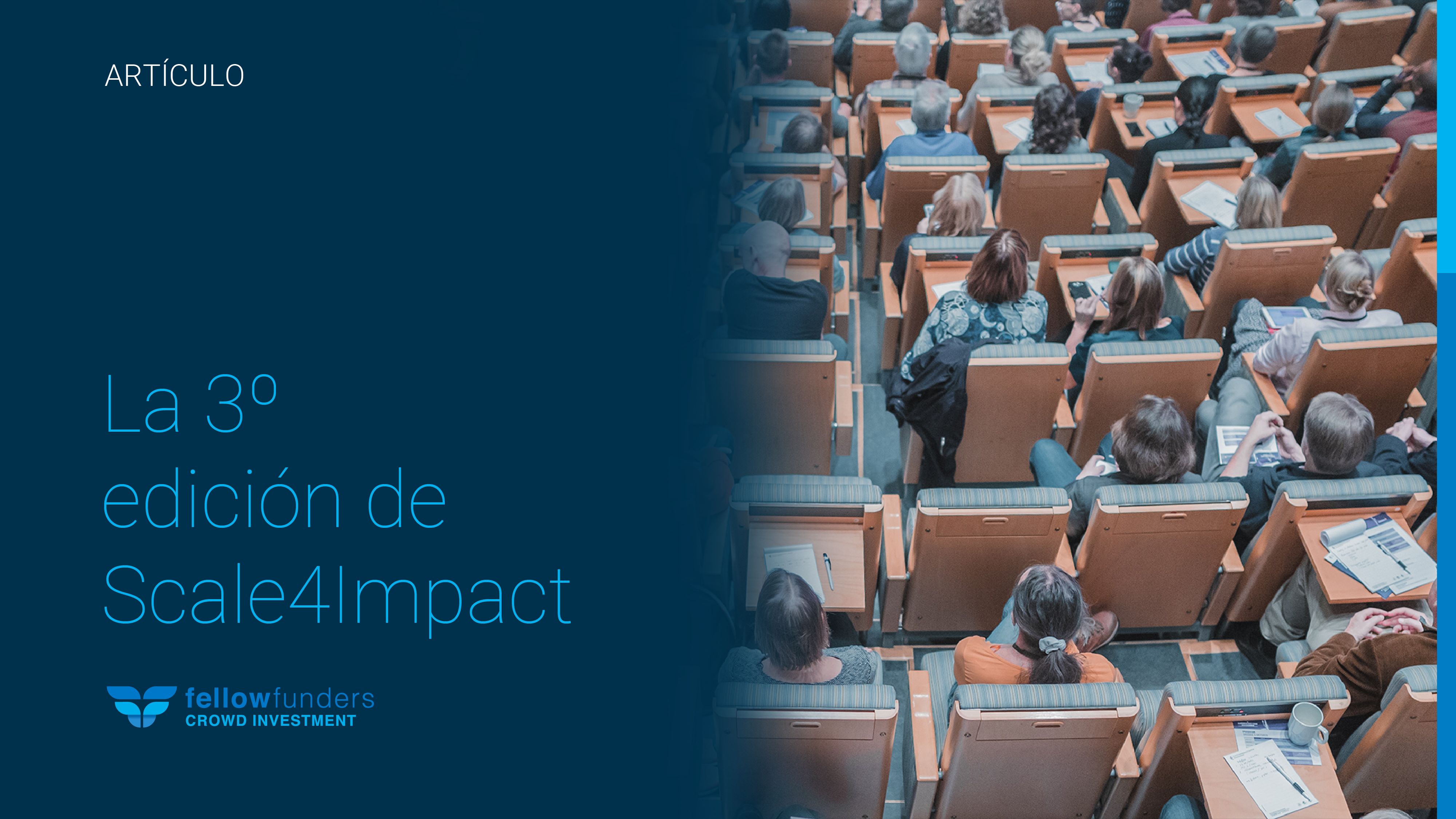 Ship2BFoundation presenta la 3.º edición de Scale4Impact