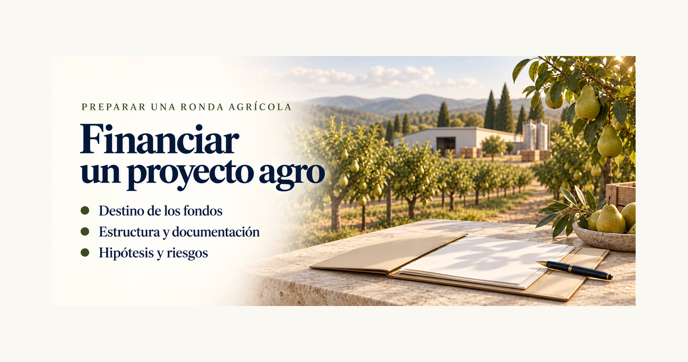 Financiación de una empresa agrícola mediante equity crowdfunding: aspectos clave